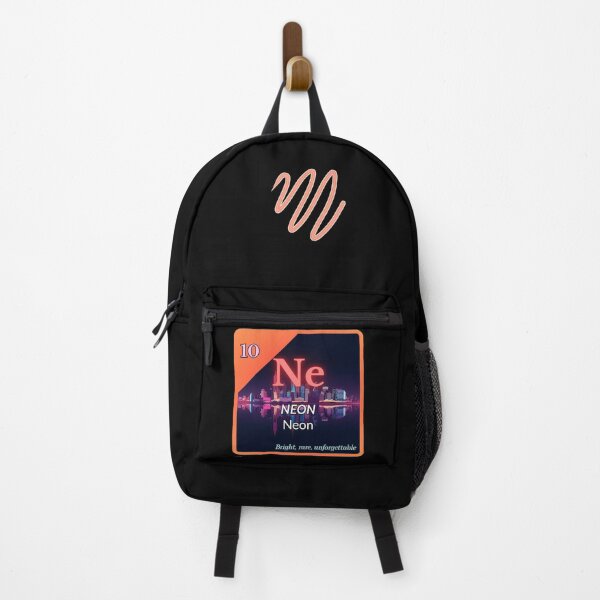Item preview, Neon Element Poster – Neon Periodic Table City Lights Science Art designed and sold by TestudoDesign.