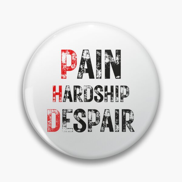 Item preview, Funny PhD Graduation Pain Hardship Despair Quote designed and sold by Artycom.