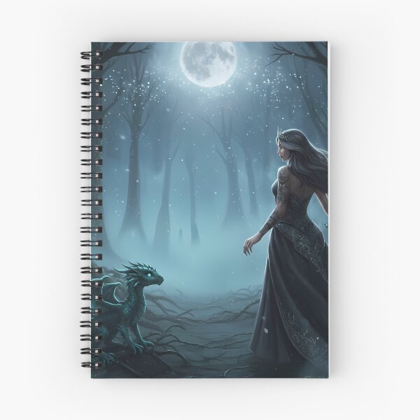 Item preview, Dragon's Guardian: Moonlight Forest Fantasy Queen designed and sold by starwanderer7.
