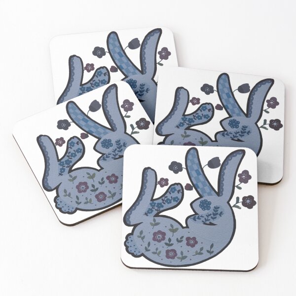 Item preview, Floral Whimsical Bunny designed and sold by Anondisegno.