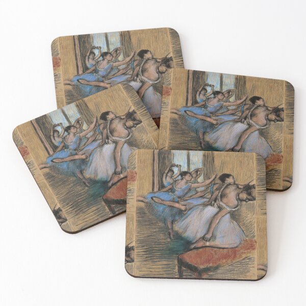 Item preview, The Dancers by Edgar Degas: Ballet Rehearsal Fine Art Poster designed and sold by artofuniverse.