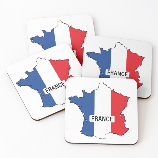 Item preview, FRANCE Flag MAP designed and sold by with love, Amy.