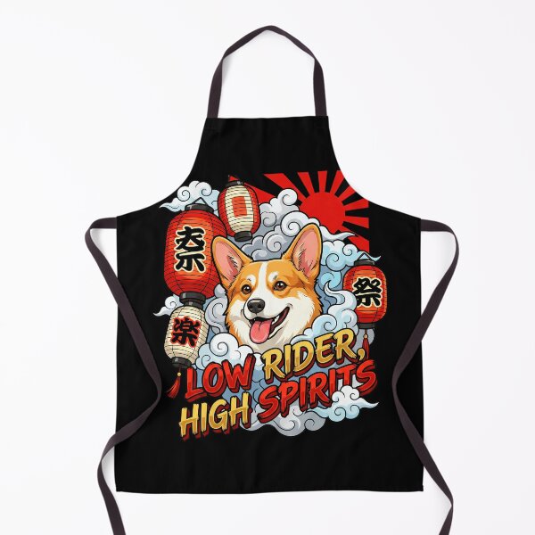 Item preview, Flying Corgi Low Rider High Spirits Japan Art designed and sold by Tong4130.