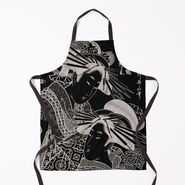 Item preview, Ukio e geishas designed and sold by TidalTattoo.