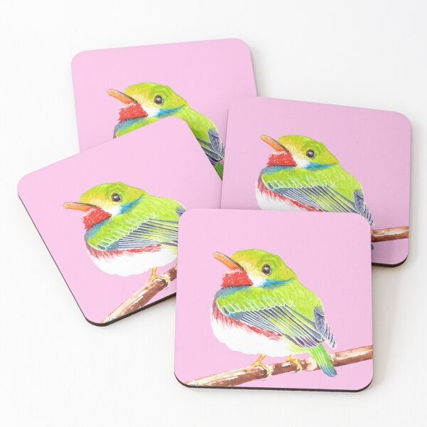 Item preview, Cuban Tody, Little Bright Sparkle of the Caribbean designed and sold by art-elodie-g.