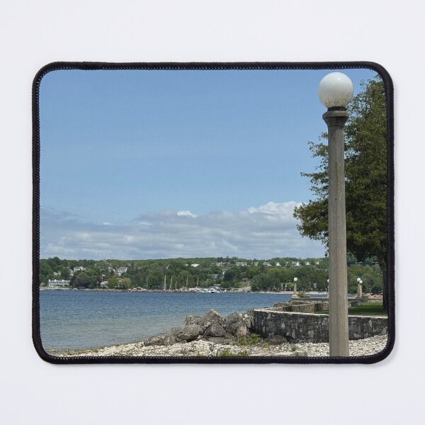 Item preview, Another View of Egg Harbor Door County Summer Alpine Resort Portrait designed and sold by BGGretchen.