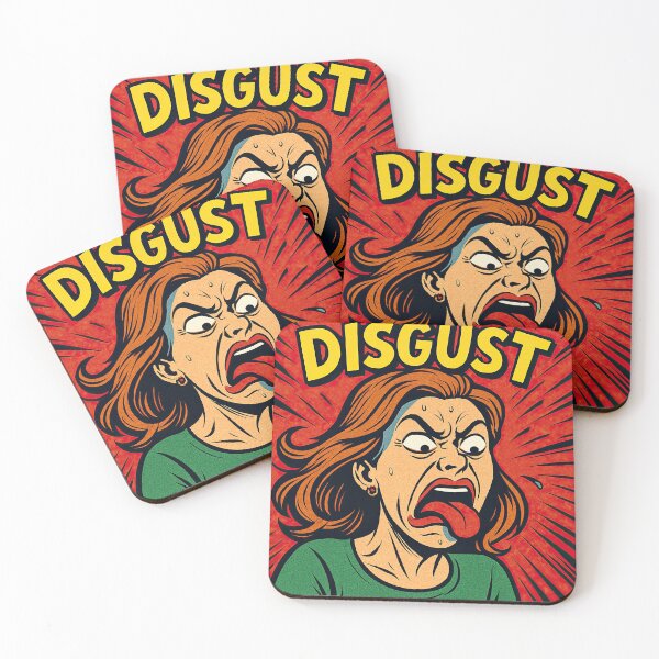 Item preview, Disgust | Comics stylCartoone -  designed and sold by ComicsFactory.