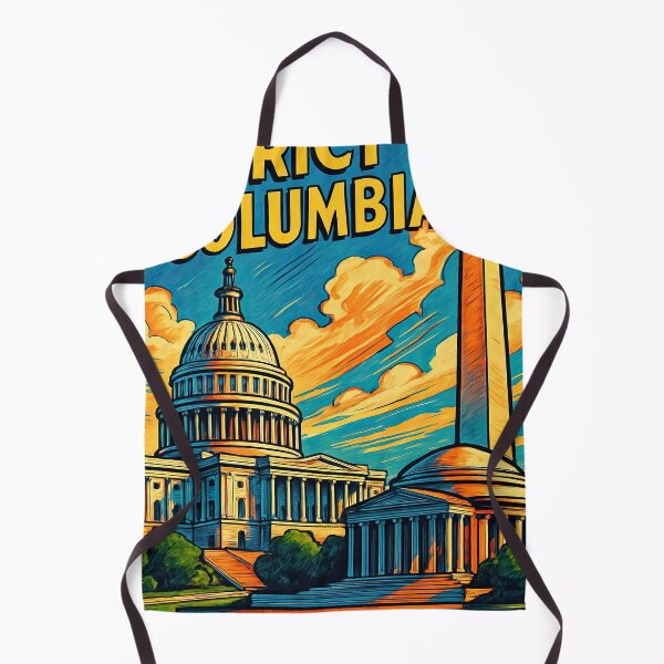 Item preview, District of Columbia state | Comics stylCartoone -  designed and sold by ComicsFactory.