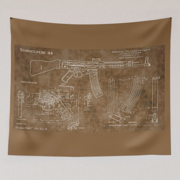 Item preview, STG 44 / MP 44 - The First Assault Rifle Illustration designed and sold by niksy.