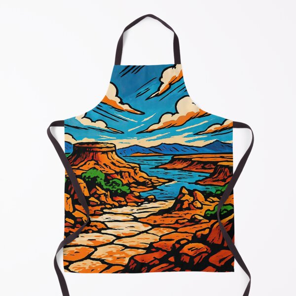 Item preview, Djibouti landscape | Comics stylCartoone -  designed and sold by ComicsFactory.