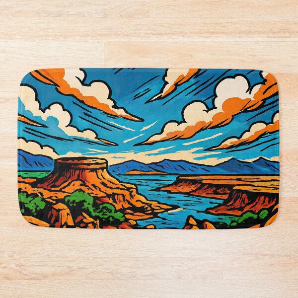 Item preview, Djibouti landscape | Comics stylCartoone -  designed and sold by ComicsFactory.