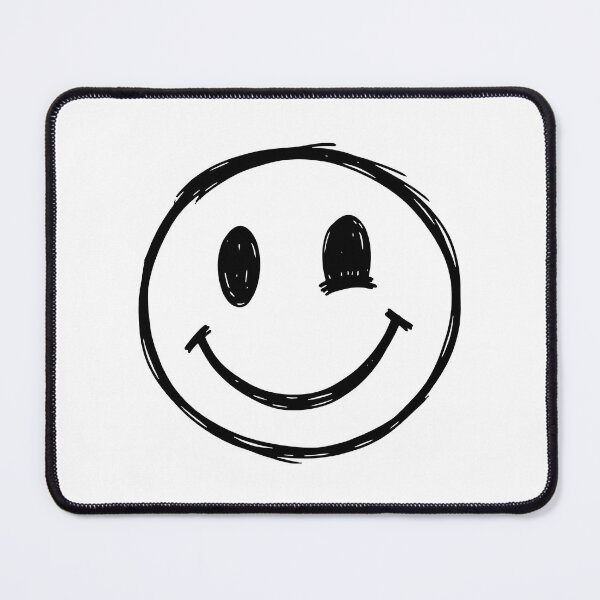 Item preview, Hand Drawn Winking Smiley - Sketchy Marker Doodle designed and sold by Dakson Design - Fantasy Art.