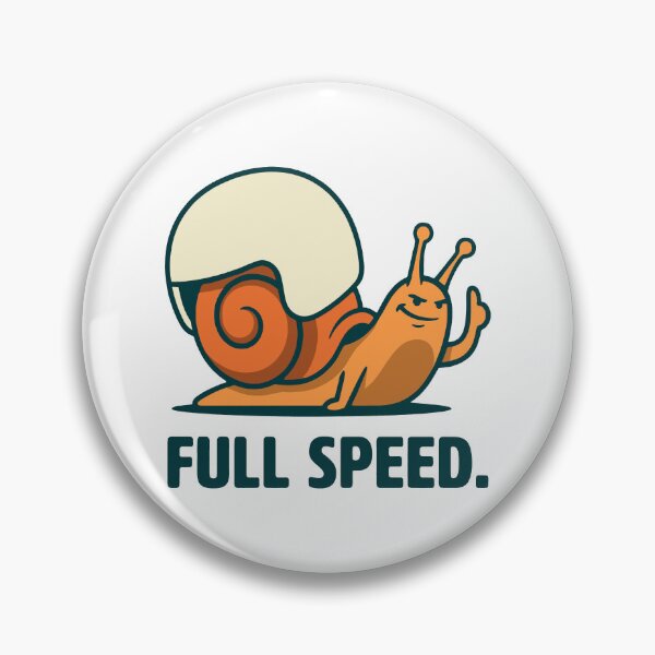 Item preview, Snail at Full Speed designed and sold by T-FUN SHOP.