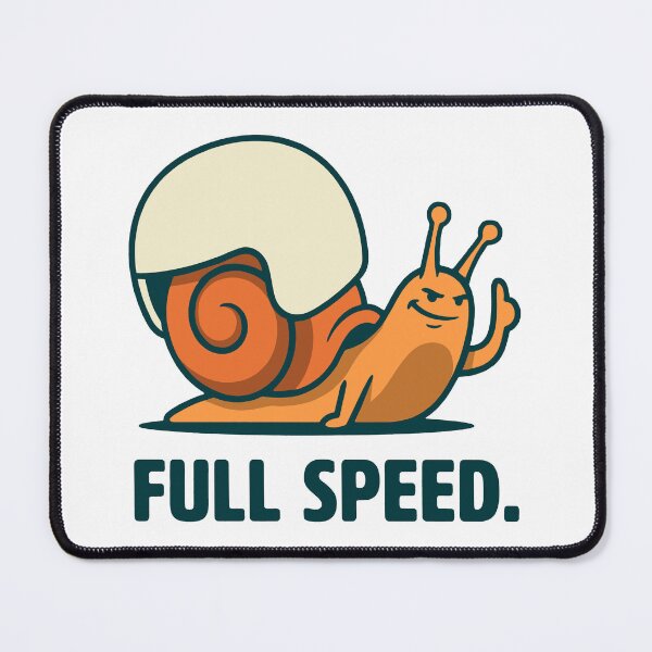 Item preview, Snail at Full Speed designed and sold by T-FUN SHOP.