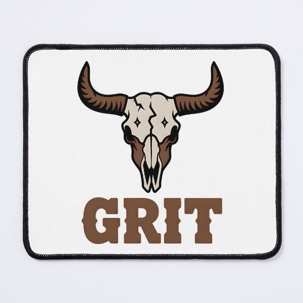 Item preview, Grit – Western Skull Strength Symbol designed and sold by Taans-Creation.