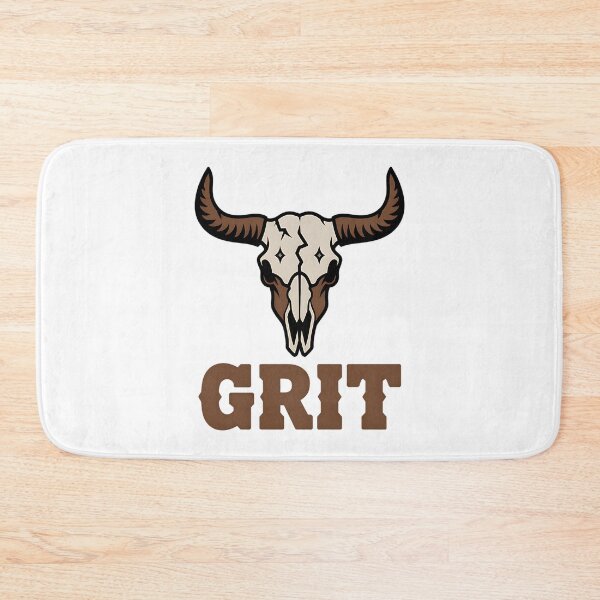 Item preview, Grit – Western Skull Strength Symbol designed and sold by Taans-Creation.