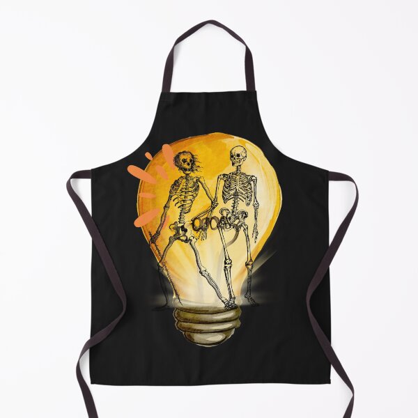 Item preview, Eternal Love – Skeletons Inside a Light Bulb designed and sold by IsaBellCreative.