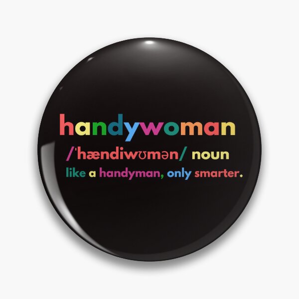 Item preview, Handywoman –  She Fixes Everything T-Shirt designed and sold by bojanaprinting.