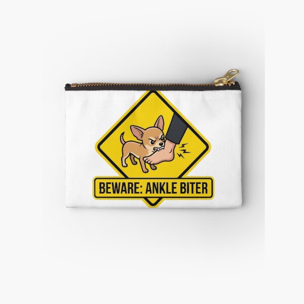 Item preview, Beware Of The Ankle Biter Ferocious Chihuahua Sign designed and sold by Petzzz.