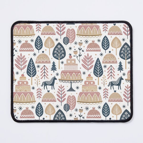 Item preview, Nordic Folk Party Cakes | Scandinavian Folk Design designed and sold by Shuga-Design.