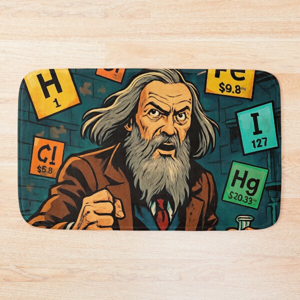 Item preview, Dmitri Mendeleev | Comics stylCartoone -  designed and sold by ComicsFactory.