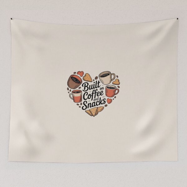 Item preview, Coffee and Snacks Love designed and sold by Vintage Shapes.