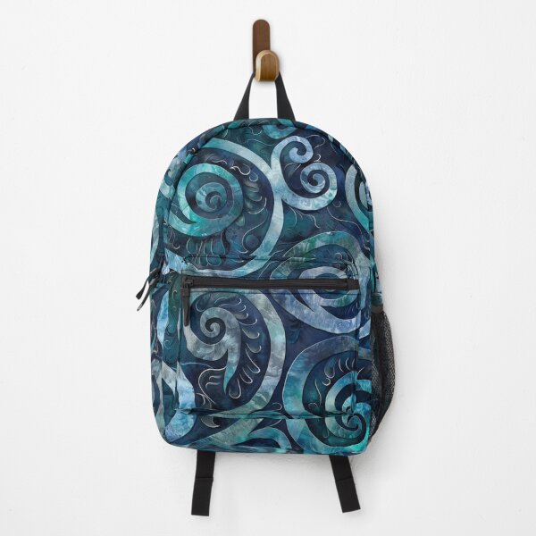 Item preview, New Zealand Māori Paua Pattern Koru Design 782 designed and sold by GrinGalore.