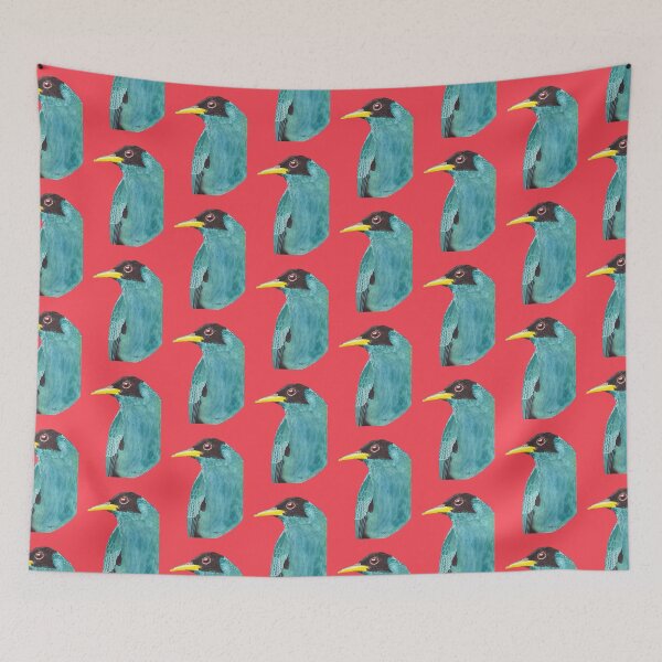 Item preview, Green Honeycreeper, Bright green and nectar designed and sold by art-elodie-g.