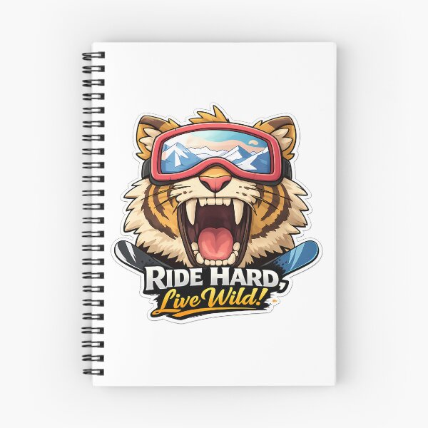 Item preview, Ride Hard Live Wild Tiger designed and sold by Mastermind-Art.
