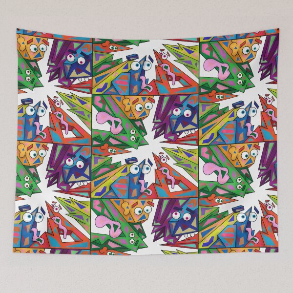 Item preview, Triangle Texture #12B - Sharp and Weird designed and sold by liquid-print.