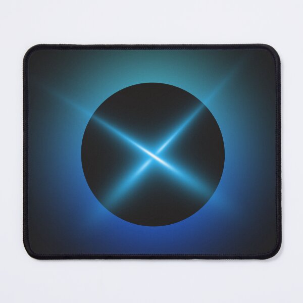 Item preview, Neon Blue Energy Orb Glow – Futuristic Cosmic Sphere designed and sold by SolutionsArt.