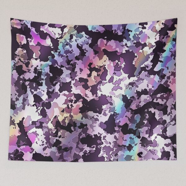 Item preview, "Y2K Pop" Vibe - Cosmic Candy Camo  designed and sold by CleverCulture.