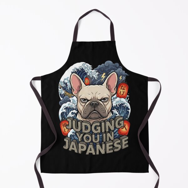 Item preview,  Grumpy French Bulldog Judging You In Japanese designed and sold by Tong4130.