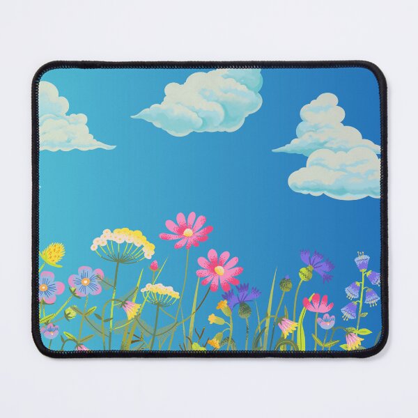 Item preview, Gorgeous Watercolor Wildflower Field Office Decor designed and sold by SpencerReedDes.