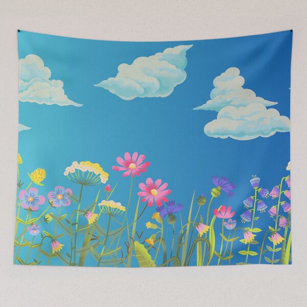 Item preview, Gorgeous Watercolor Wildflower Field Office Decor designed and sold by SpencerReedDes.