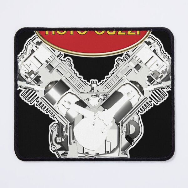 Item preview, Guzzi Logo And Engine  designed and sold by CrossCarbs.