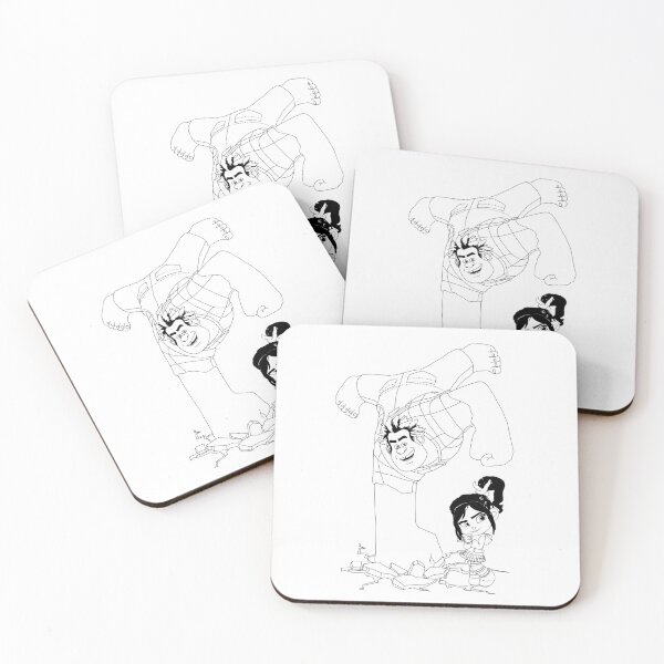 Item preview, Line Art Wreck it Ralph designed and sold by Lumennyxart.