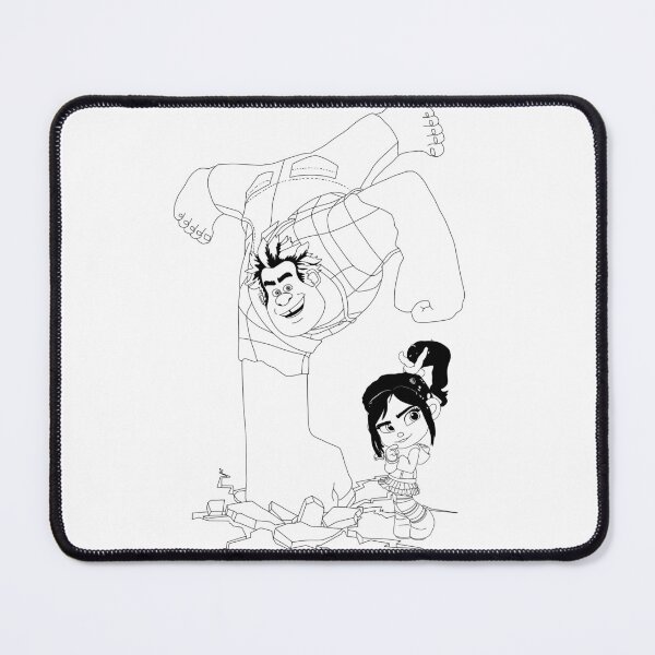 Item preview, Line Art Wreck it Ralph designed and sold by Lumennyxart.