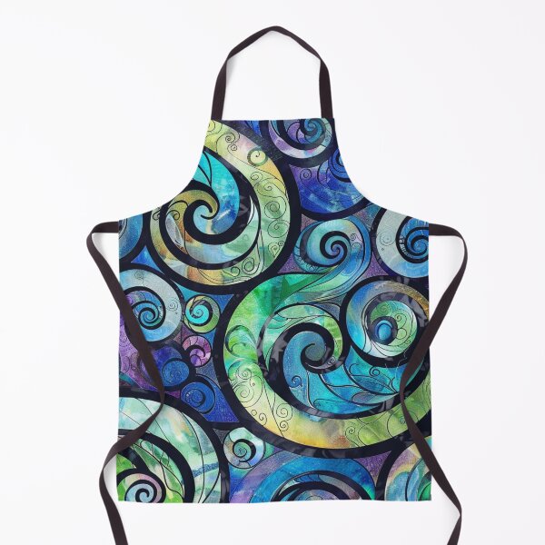 Item preview, New Zealand Māori Paua Pattern Koru Design 784 designed and sold by GrinGalore.