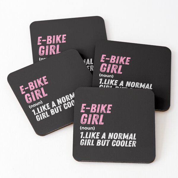 Item preview, Chica de bicicleta eléctrica como una chica normal pero más genial designed and sold by WeirdlyRare.
