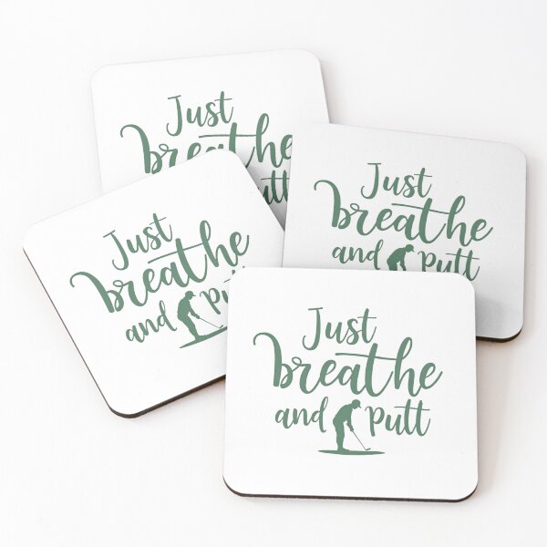 Item preview, Just Breathe and Putt - Tee Shirt designed and sold by ArtelierMe.