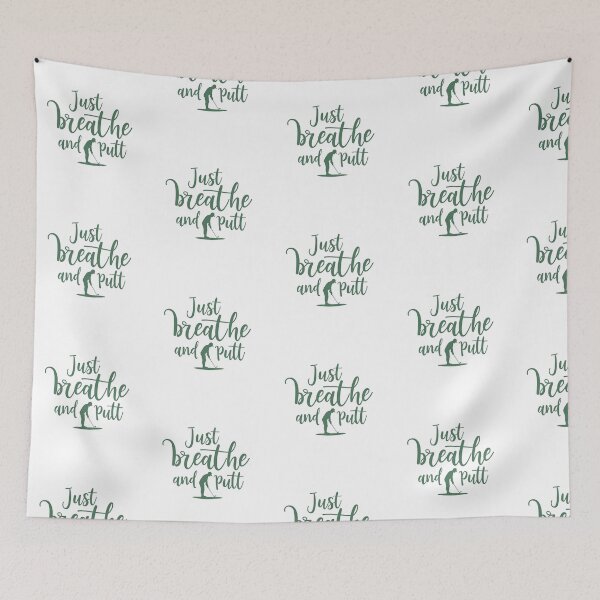Item preview, Just Breathe and Putt - Tee Shirt designed and sold by ArtelierMe.