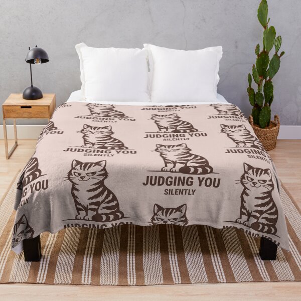 Item preview, Judging You Silently Playful Tabby Cat designed and sold by KLArtzStore.