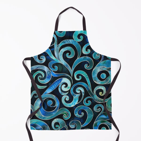 Item preview, New Zealand Māori Paua Pattern Koru Design 785 designed and sold by GrinGalore.