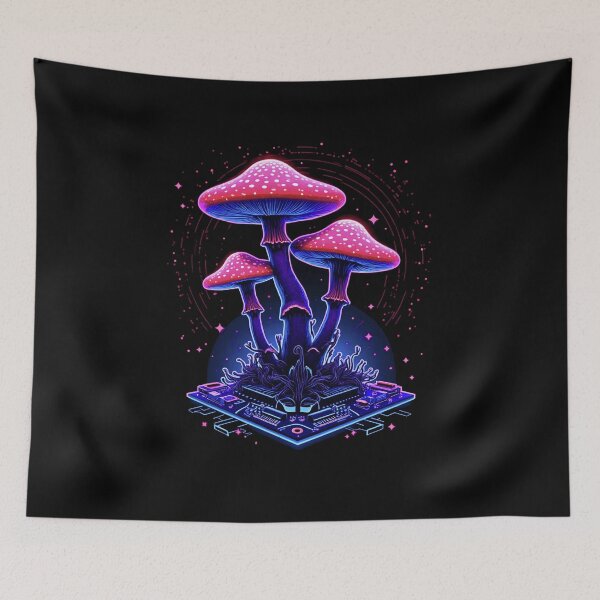 Item preview, Cyberpunk Reishi Motherboard   designed and sold by ninoni.