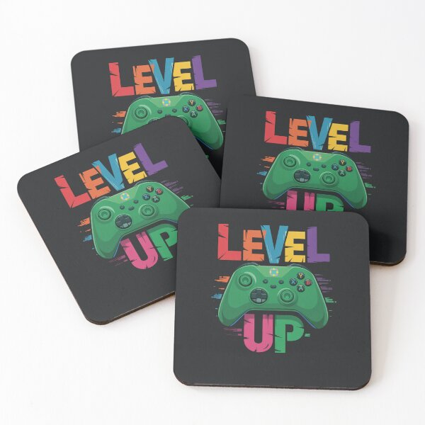 Item preview, Level Up – Colorful Gamer Motivation designed and sold by Taans-Creation.