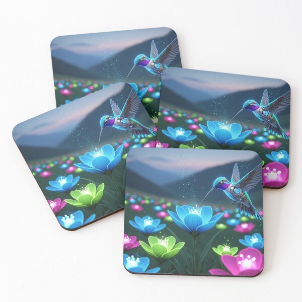 Item preview, robotic hummingbird pollinating designed and sold by Losancestros.