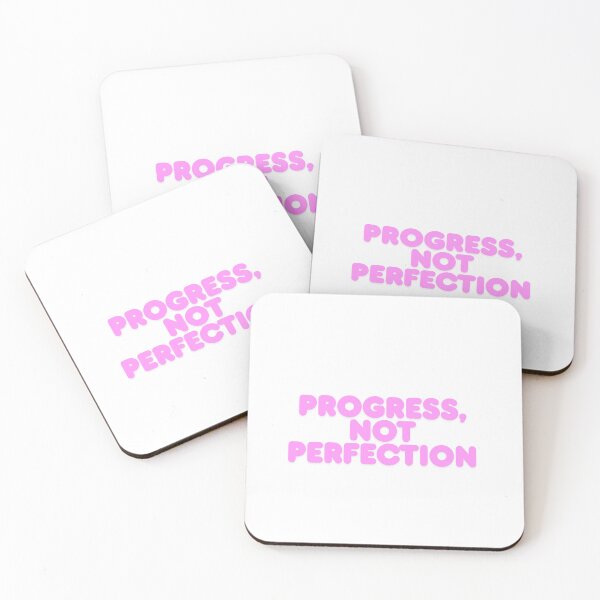 Item preview, Progress Not Perfection Motivation Sticker designed and sold by PS-ARTSHOP.