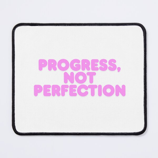 Item preview, Progress Not Perfection Motivation Sticker designed and sold by PS-ARTSHOP.