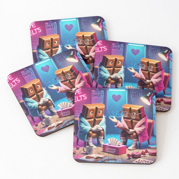 Item preview, Chocolate Therapy Session – Funny 3D Candy Romance Parody designed and sold by ComedyInkFactor.